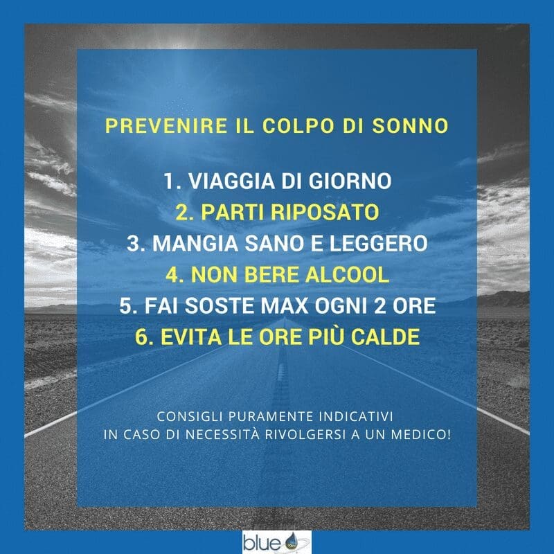 Rimedi contro il colpo di sonno