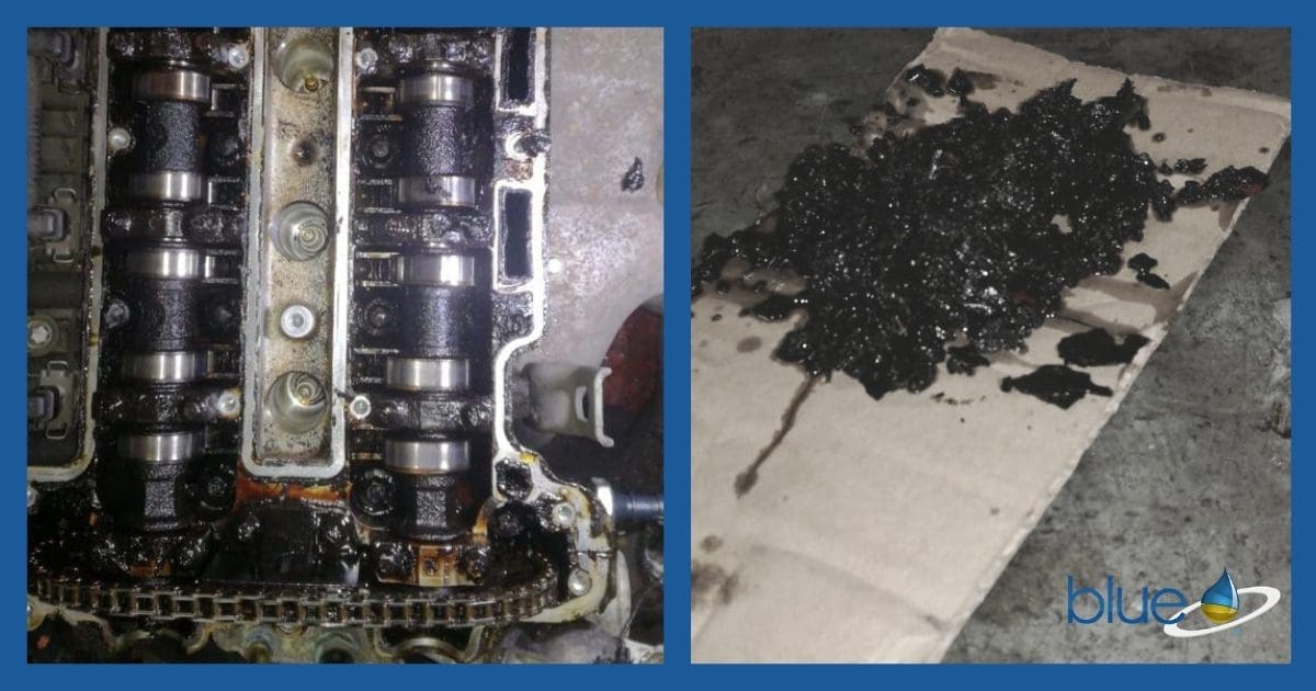 usare olio motore scadente