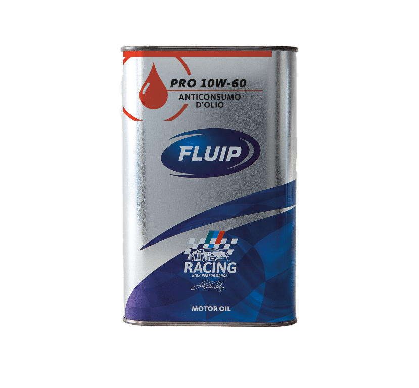 Olio Motore sintetico anticonsumo per benzina diesel FLUIP PRO 10W60
